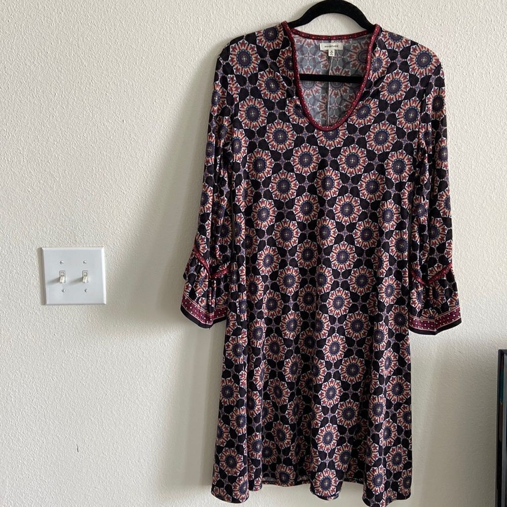 Max Studio dress mid sleeves New without tags Sz M cute versatile